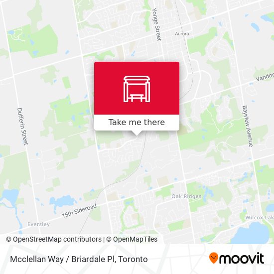 Mcclellan Way / Briardale Pl map