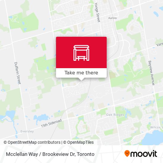 Mcclellan Way / Brookeview Dr map