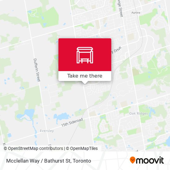 Mcclellan Way / Bathurst St plan