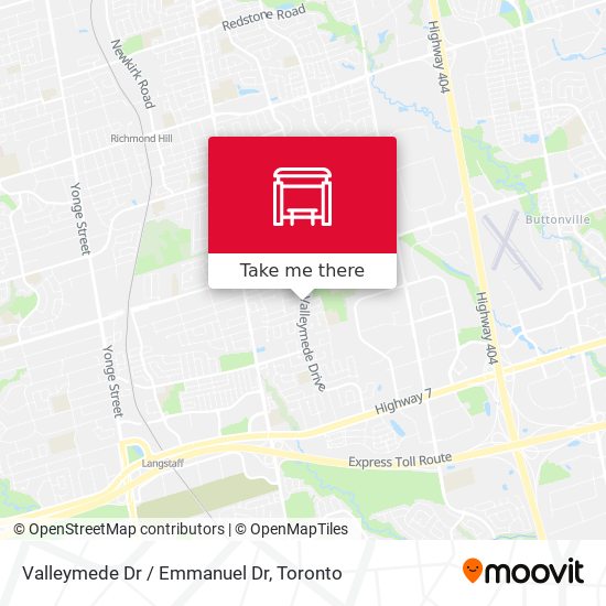 Valleymede Dr / Emmanuel Dr plan