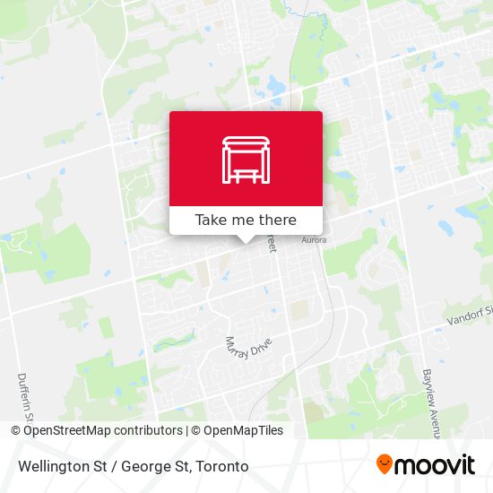 Wellington St / George St map