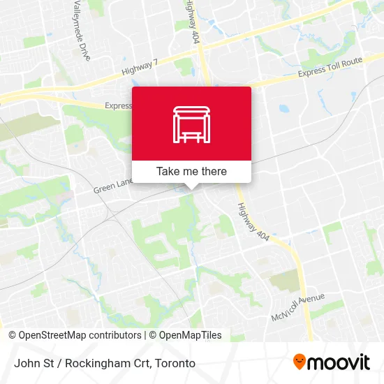 John St / Rockingham Crt map