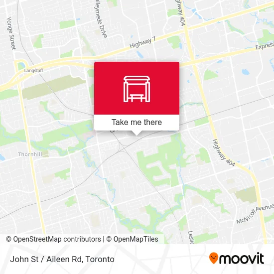 John St / Aileen Rd map