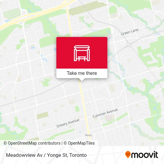 Meadowview Av / Yonge St map