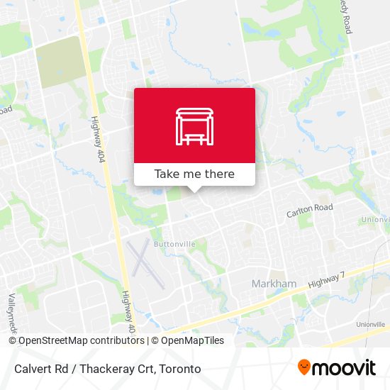 Calvert Rd / Thackeray Crt plan