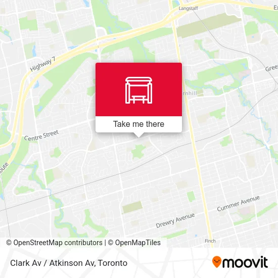 Clark Av / Atkinson Av map
