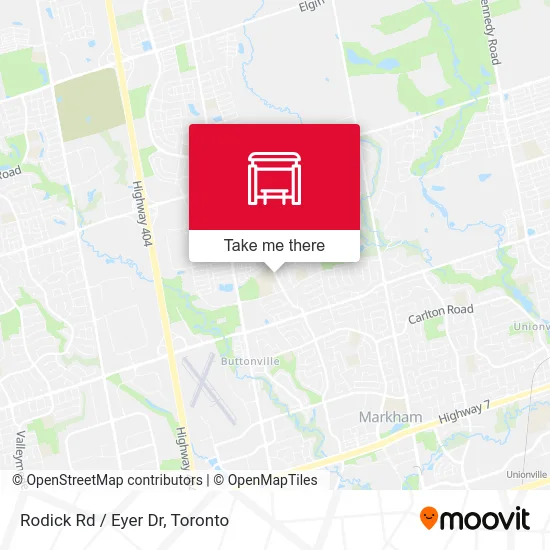 Rodick Rd / Eyer Dr map