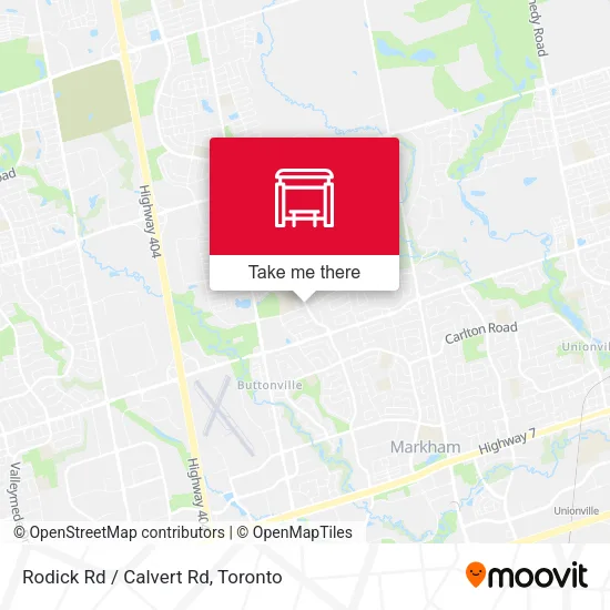 Rodick Rd / Calvert Rd map