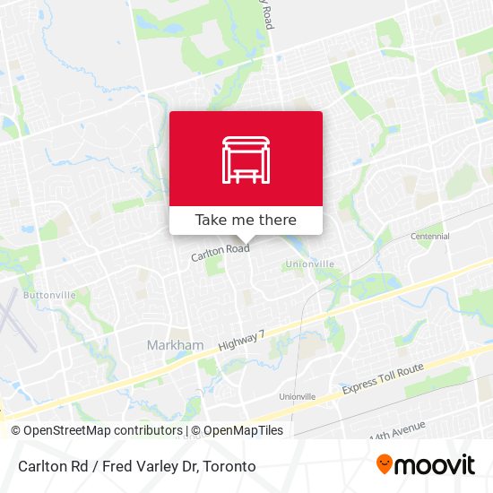 Carlton Rd / Fred Varley Dr map