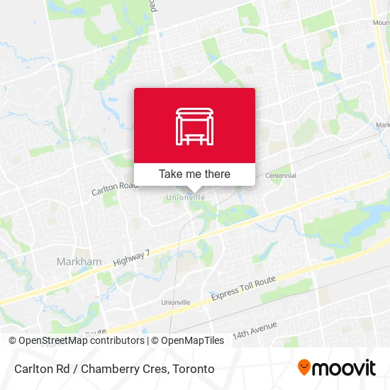 Carlton Rd / Chamberry Cres map