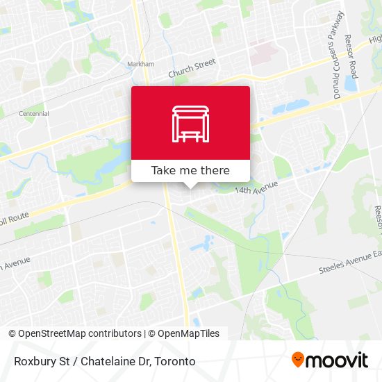 Roxbury St / Chatelaine Dr plan