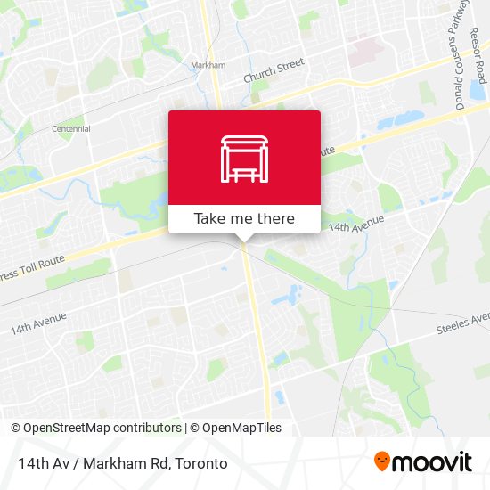 14th Av / Markham Rd plan