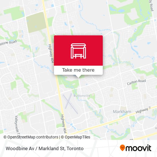 Woodbine Av / Markland St plan