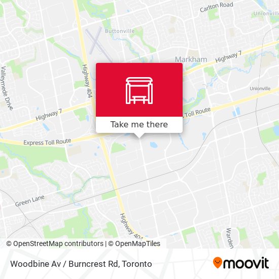 Woodbine Av / Burncrest Rd plan