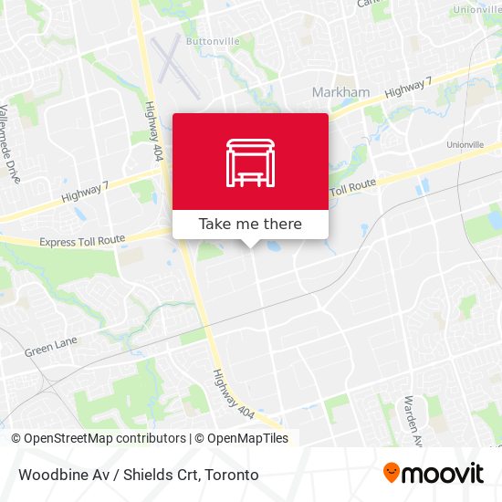 Woodbine Av / Shields Crt plan