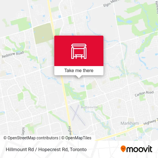 Hillmount Rd / Hopecrest Rd map