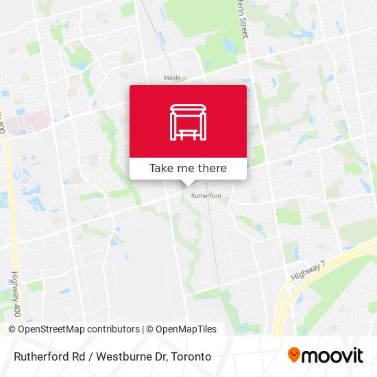 Rutherford Rd / Westburne Dr map