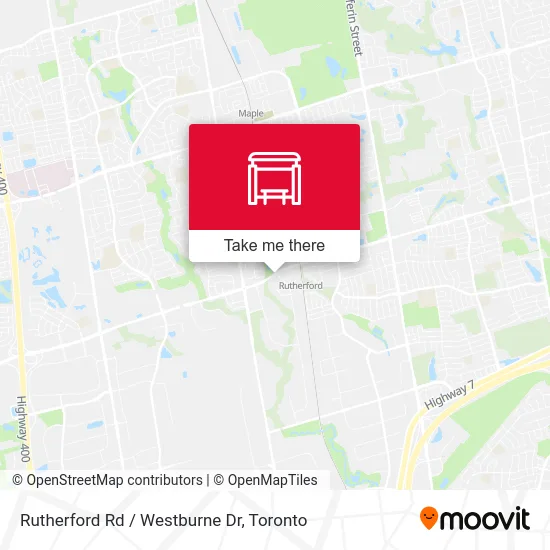 Rutherford Rd / Westburne Dr map
