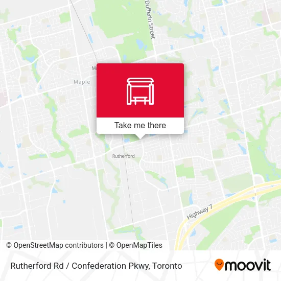 Rutherford Rd / Confederation Pkwy plan