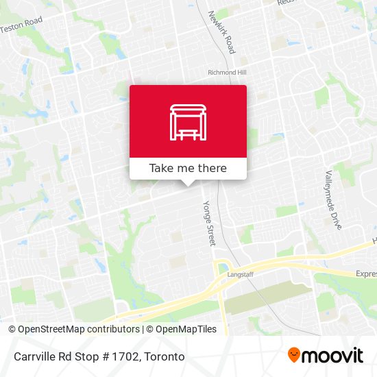 Carrville Rd Stop # 1702 map