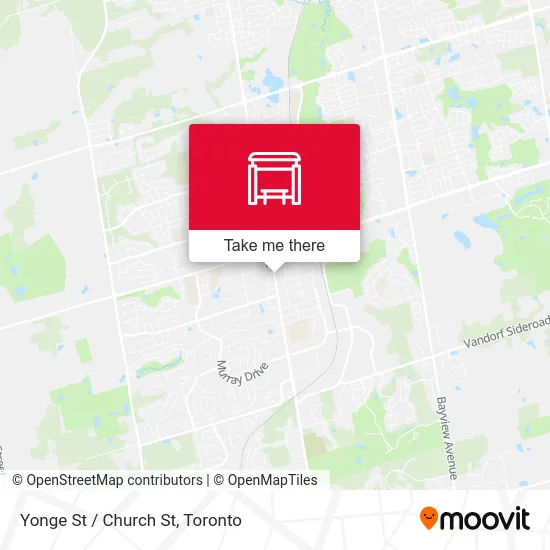 Yonge St / Church St map