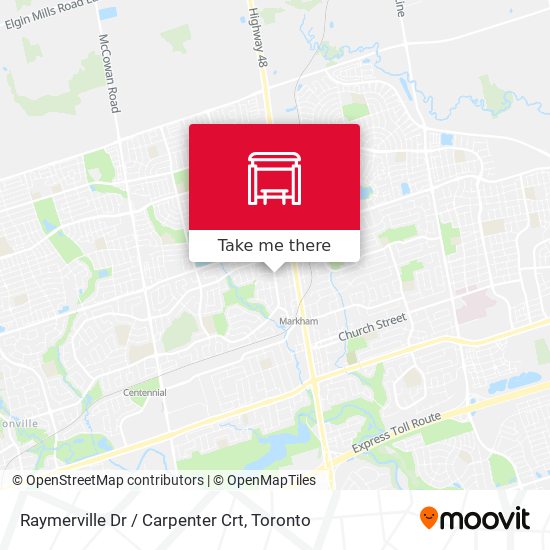 Raymerville Dr / Carpenter Crt map