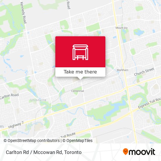 Carlton Rd / Mccowan Rd plan