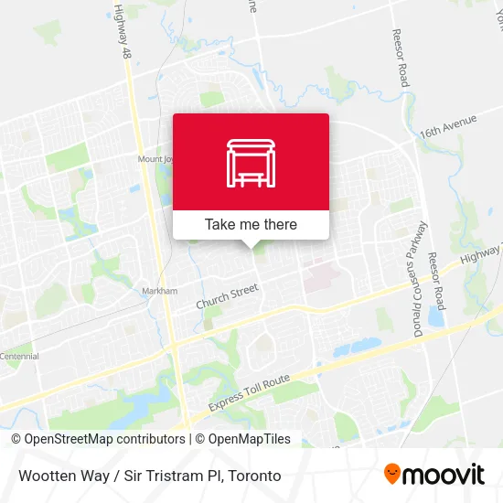 Wootten Way / Sir Tristram Pl map