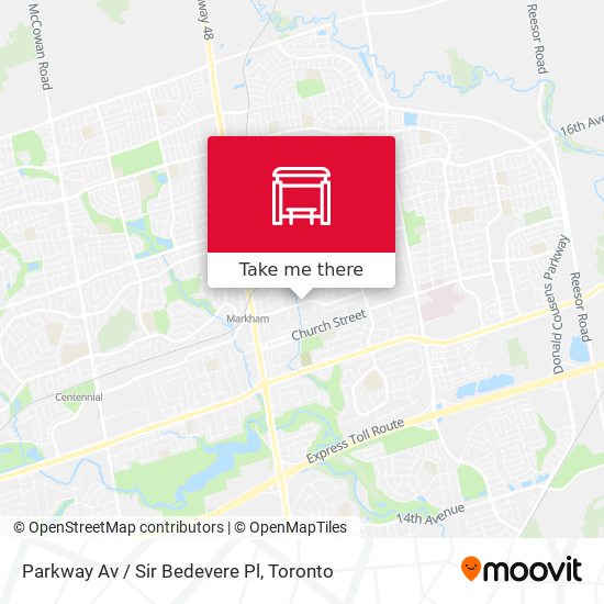 Parkway Av / Sir Bedevere Pl map