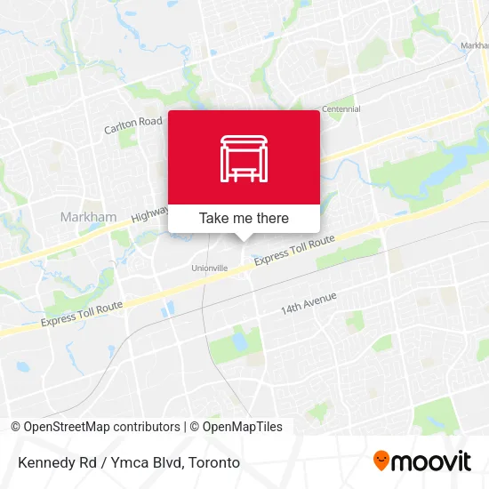 Kennedy Rd / Ymca Blvd map