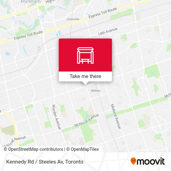 Kennedy Rd / Steeles Av map