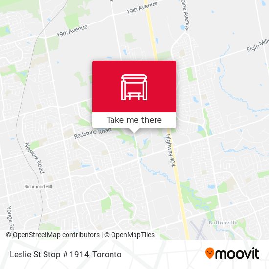 Leslie St Stop # 1914 plan