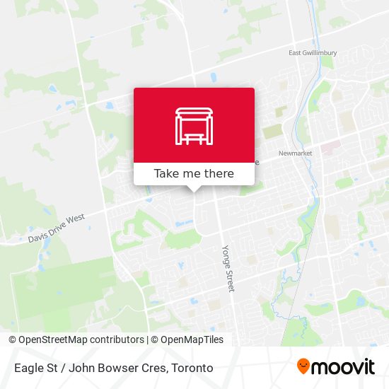 Eagle St / John Bowser Cres map
