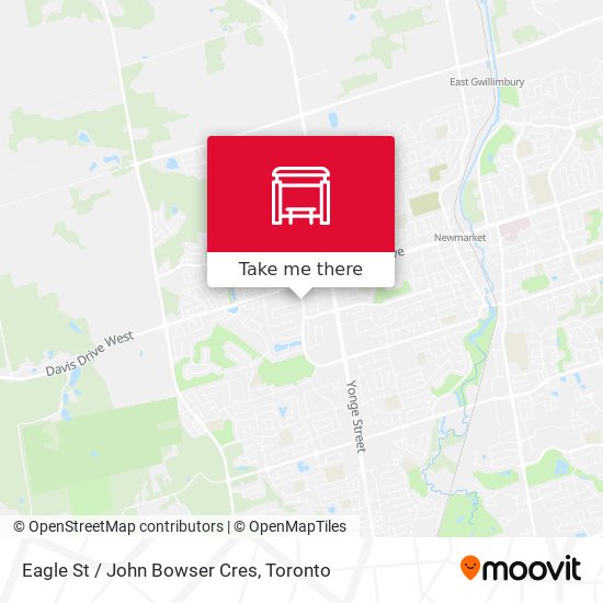 Eagle St / John Bowser Cres map