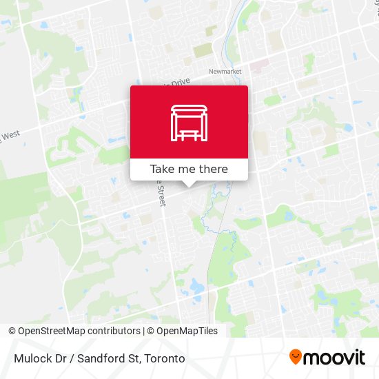 Mulock Dr / Sandford St map