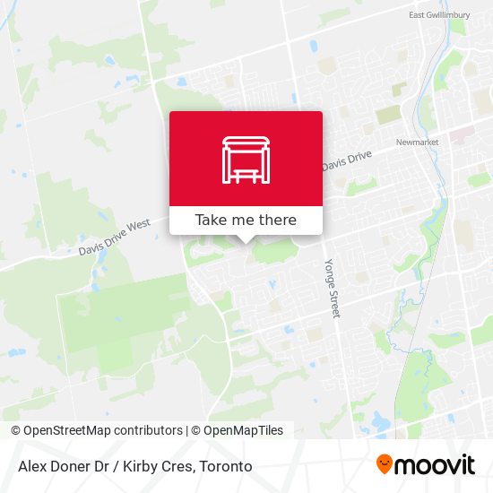 Alex Doner Dr / Kirby Cres map