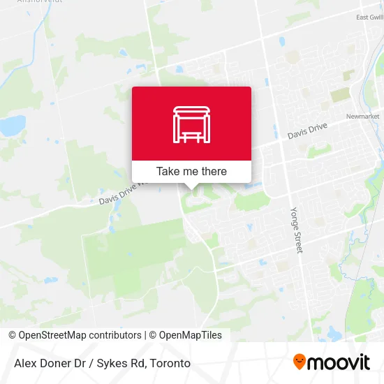 Alex Doner Dr / Sykes Rd map