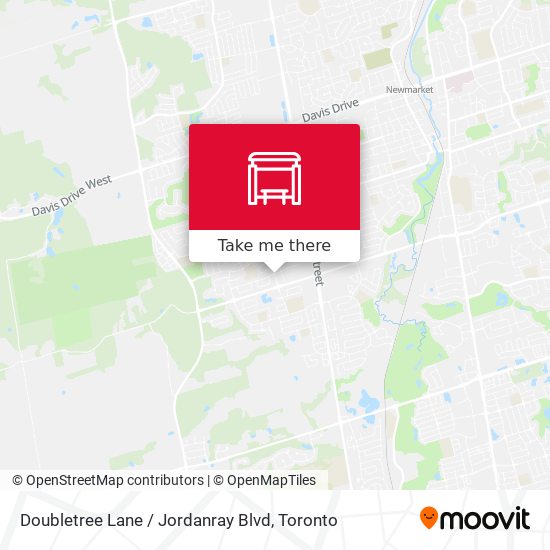 Doubletree Lane / Jordanray Blvd map