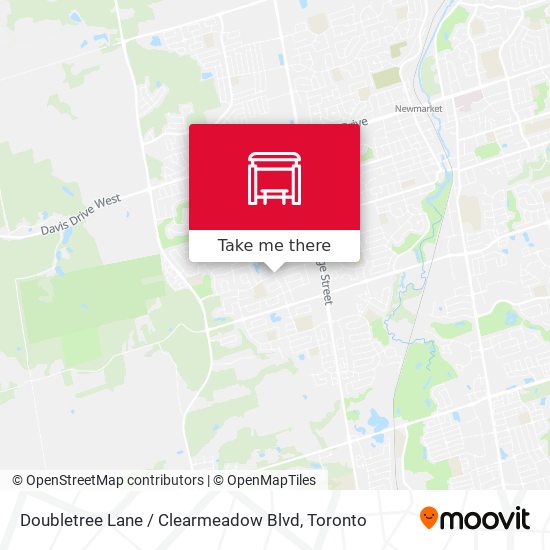 Doubletree Lane / Clearmeadow Blvd plan