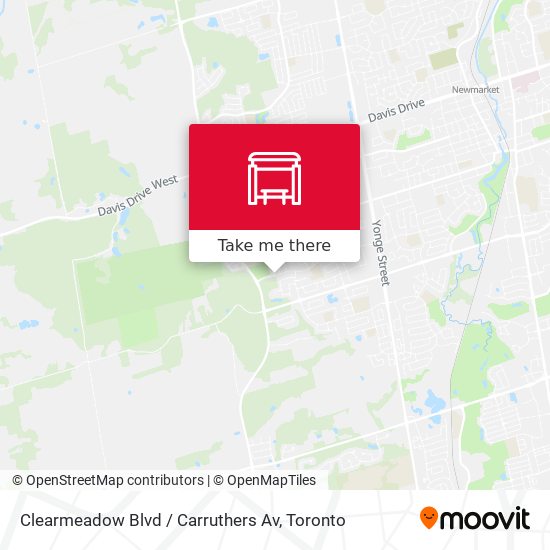 Clearmeadow Blvd / Carruthers Av map