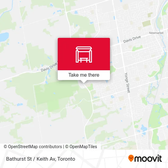 Bathurst St / Keith Av map