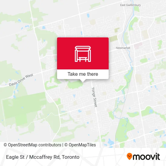 Eagle St / Mccaffrey Rd map