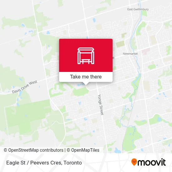 Eagle St / Peevers Cres map
