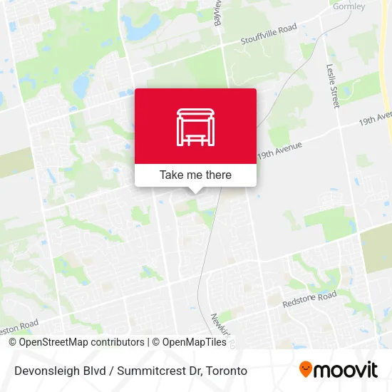 Devonsleigh Blvd / Summitcrest Dr map