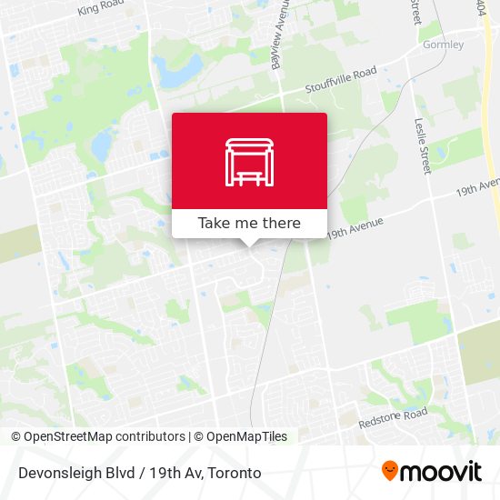 Devonsleigh Blvd / 19th Av map