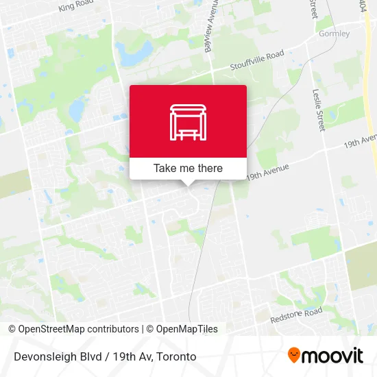 Devonsleigh Blvd / 19th Av map