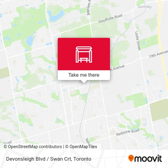 Devonsleigh Blvd / Swan Crt map