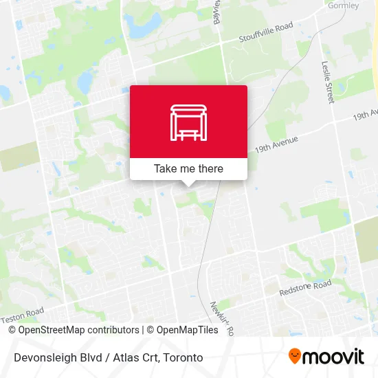 Devonsleigh Blvd / Atlas Crt map