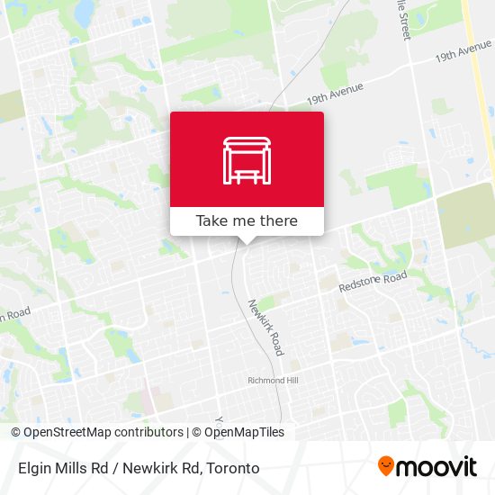 Elgin Mills Rd / Newkirk Rd plan