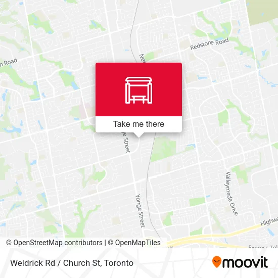 Weldrick Rd / Church St map